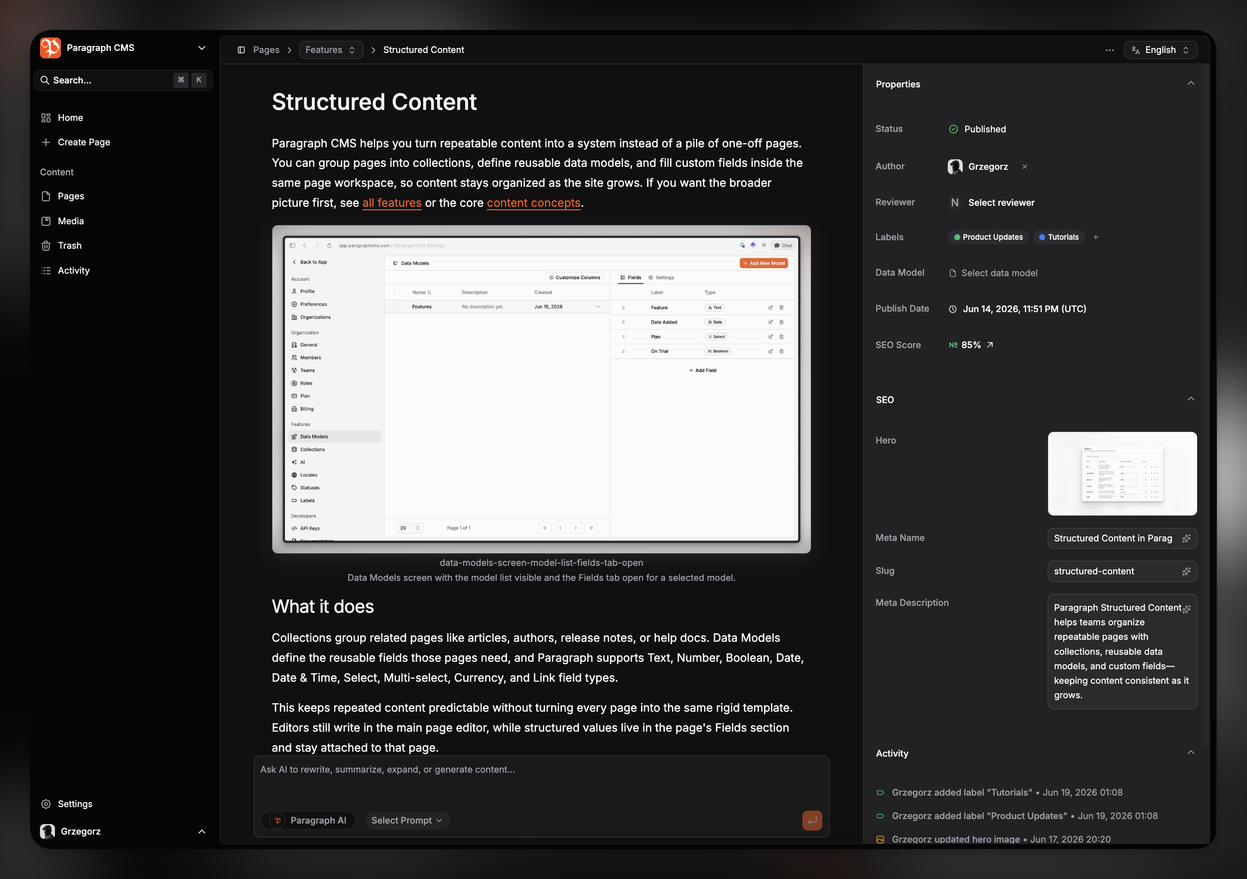 Blueputto editor preview